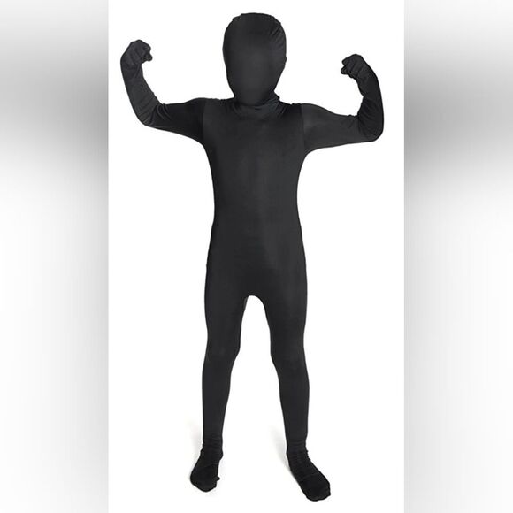 Black Morph Skinsuit Kid's Size Large - Picture 1 of 10